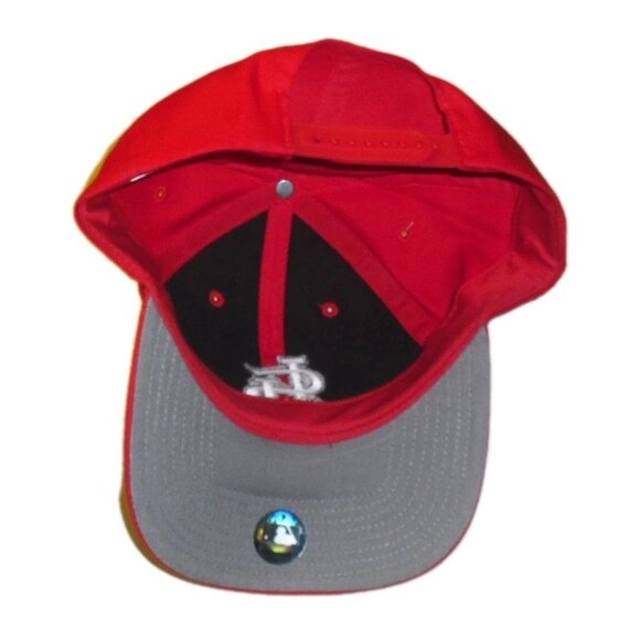 St. Louis Cardinals 90s Vintage Mens Snapback hat New Tags Grey Underbill Mlb - Picture 2 of 4